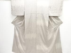 変わり縞模様小紋着物